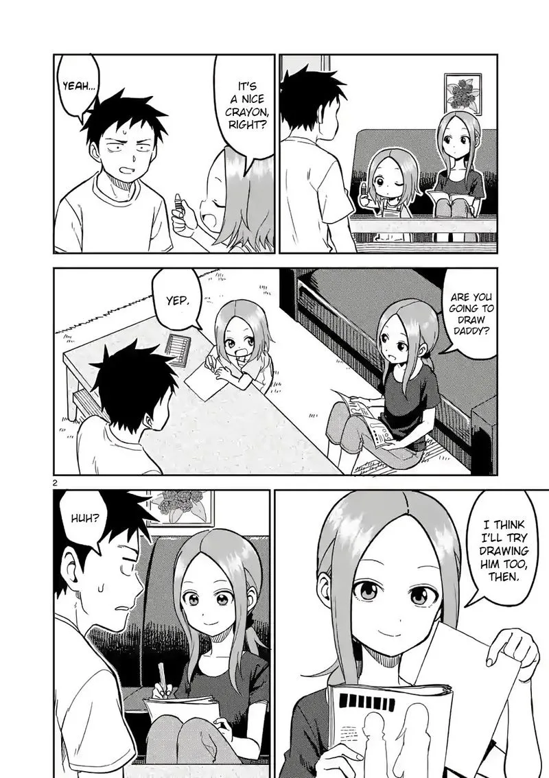 Karakai Jouzu no (Moto) Takagi-san Chapter 143 page 2