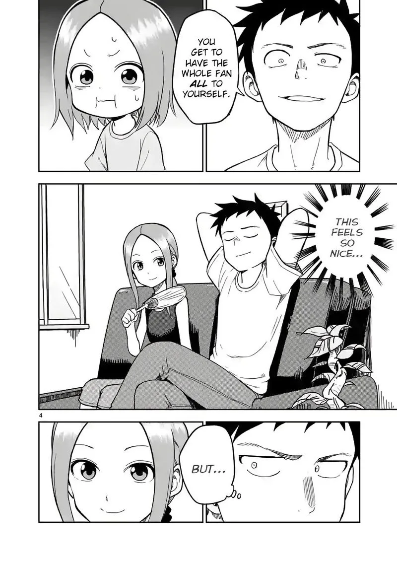 Karakai Jouzu no (Moto) Takagi-san Chapter 144 page 4