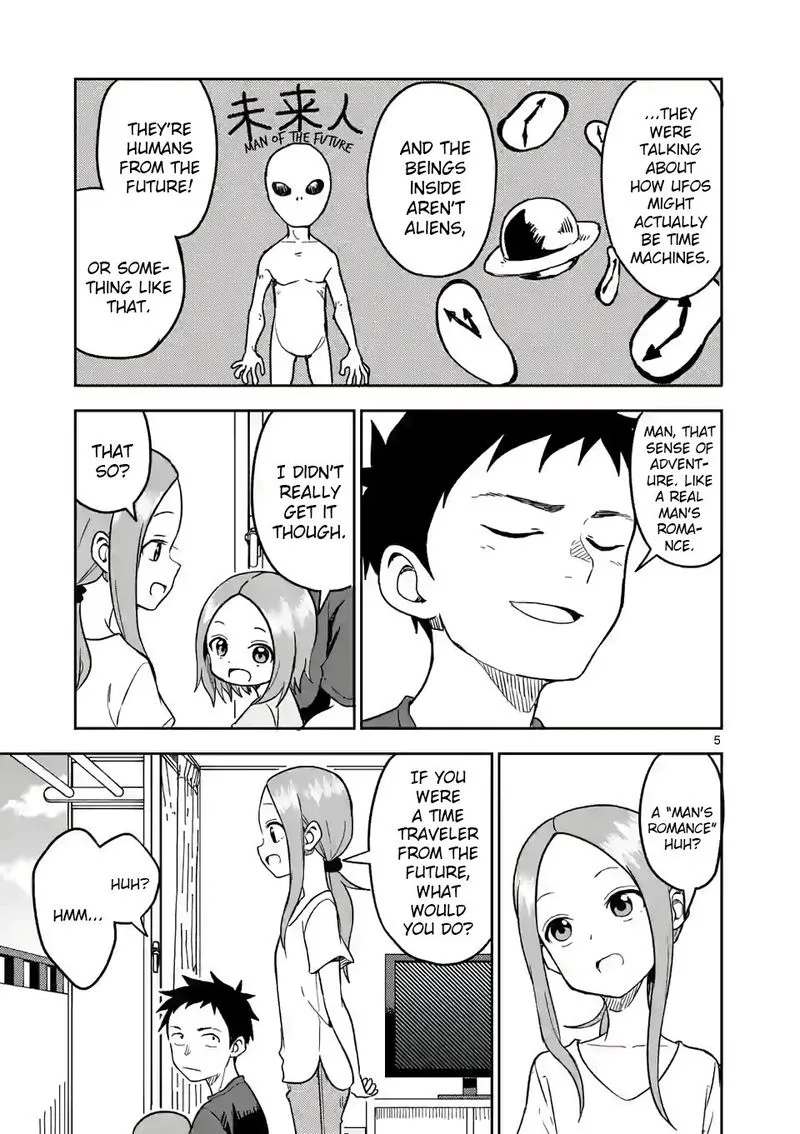 Karakai Jouzu no (Moto) Takagi-san Chapter 145 page 5