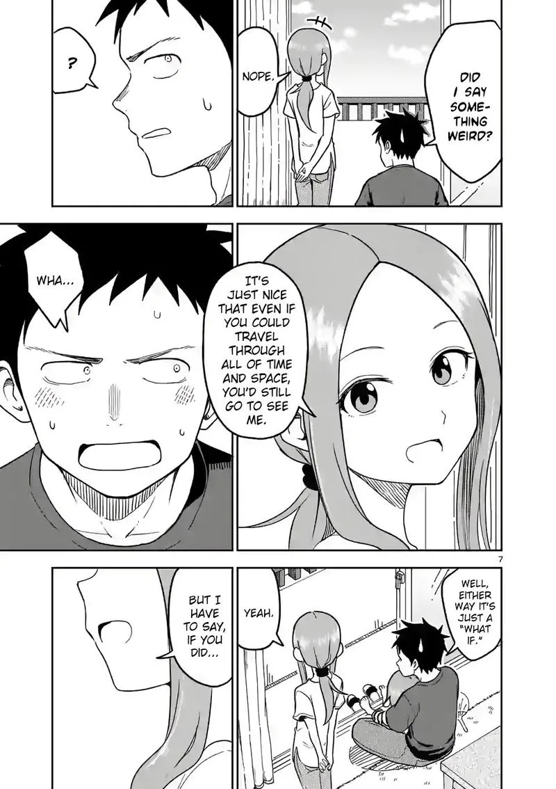 Karakai Jouzu no (Moto) Takagi-san Chapter 145 page 7