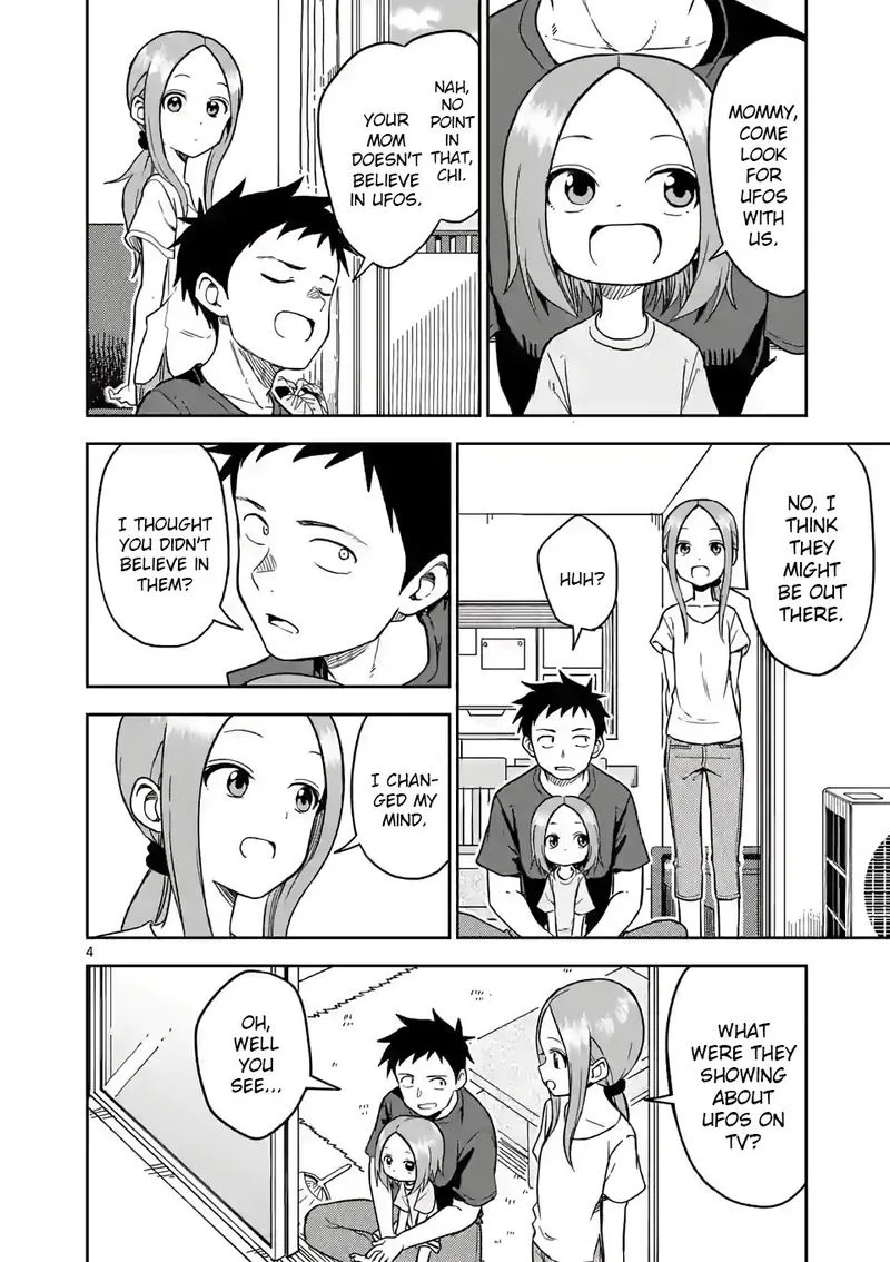 Karakai Jouzu no (Moto) Takagi-san Chapter 145 page 4