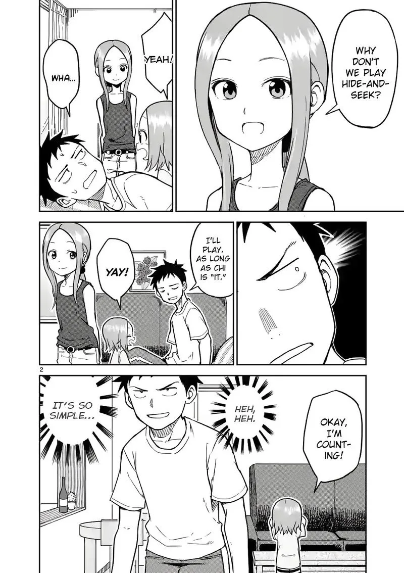 Karakai Jouzu no (Moto) Takagi-san Chapter 147 page 2
