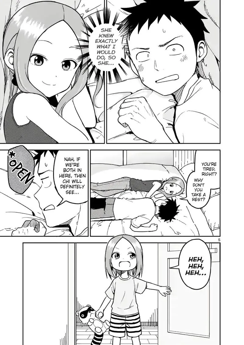 Karakai Jouzu no (Moto) Takagi-san Chapter 147 page 5