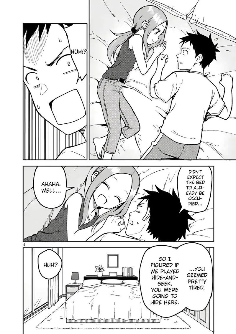Karakai Jouzu no (Moto) Takagi-san Chapter 147 page 4