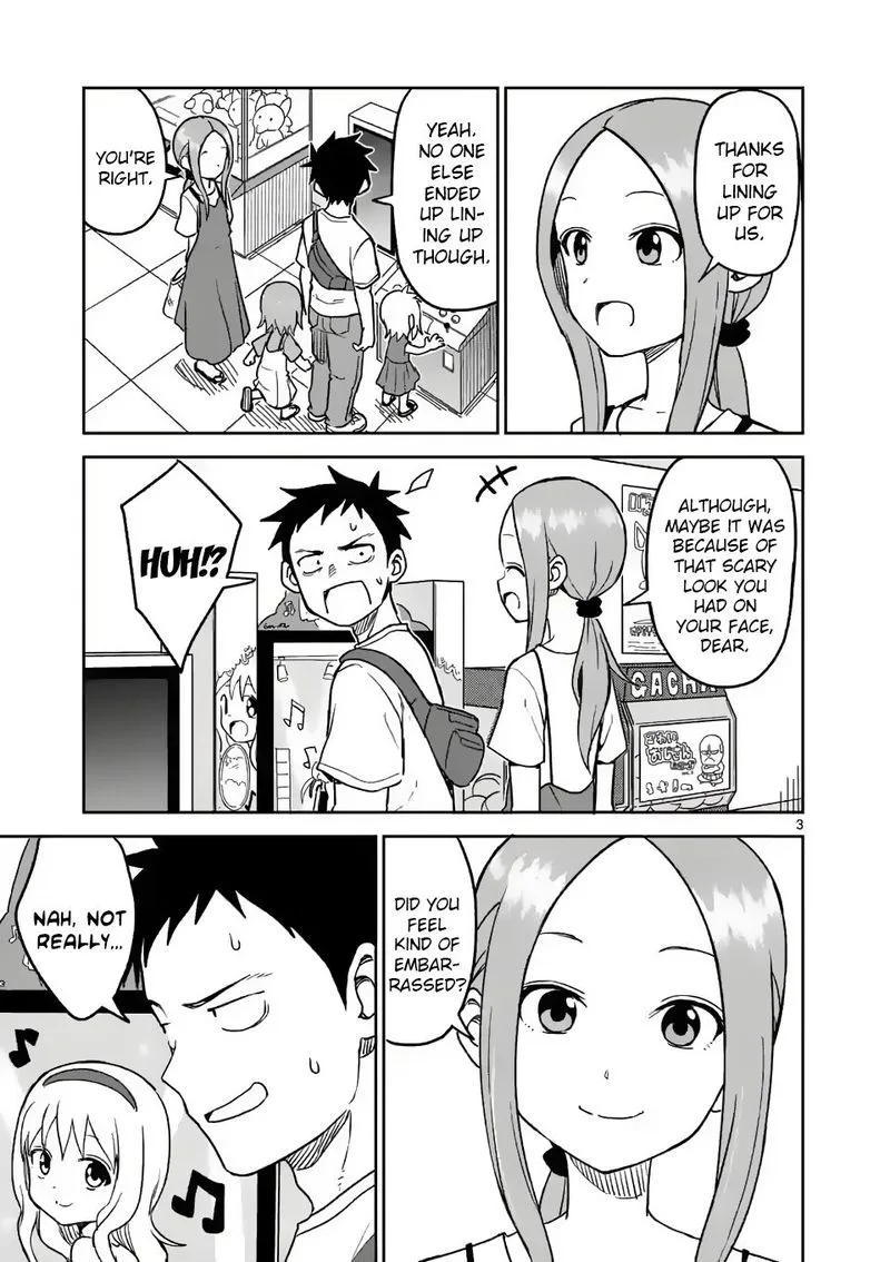 Karakai Jouzu no (Moto) Takagi-san Chapter 148 page 3