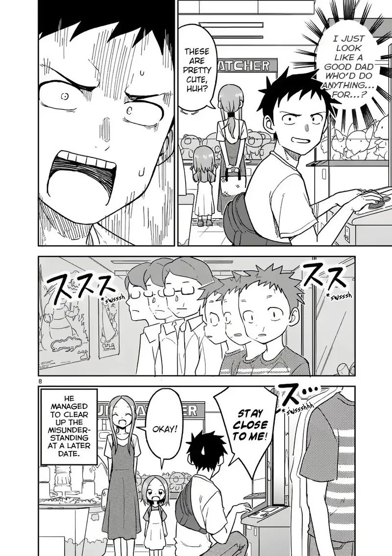 Karakai Jouzu no (Moto) Takagi-san Chapter 148 page 8