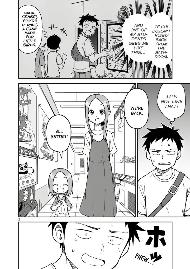 Karakai Jouzu no (Moto) Takagi-san Chapter 148 page 2