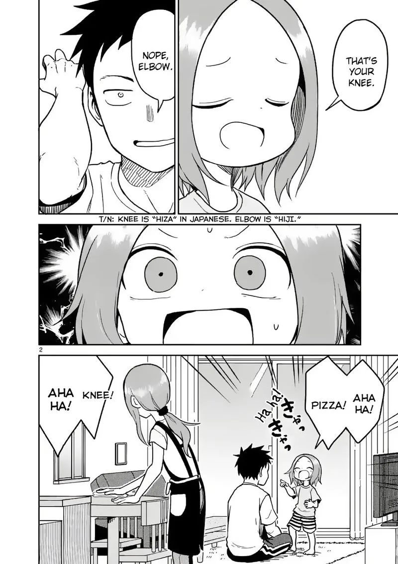 Karakai Jouzu no (Moto) Takagi-san Chapter 149 page 2