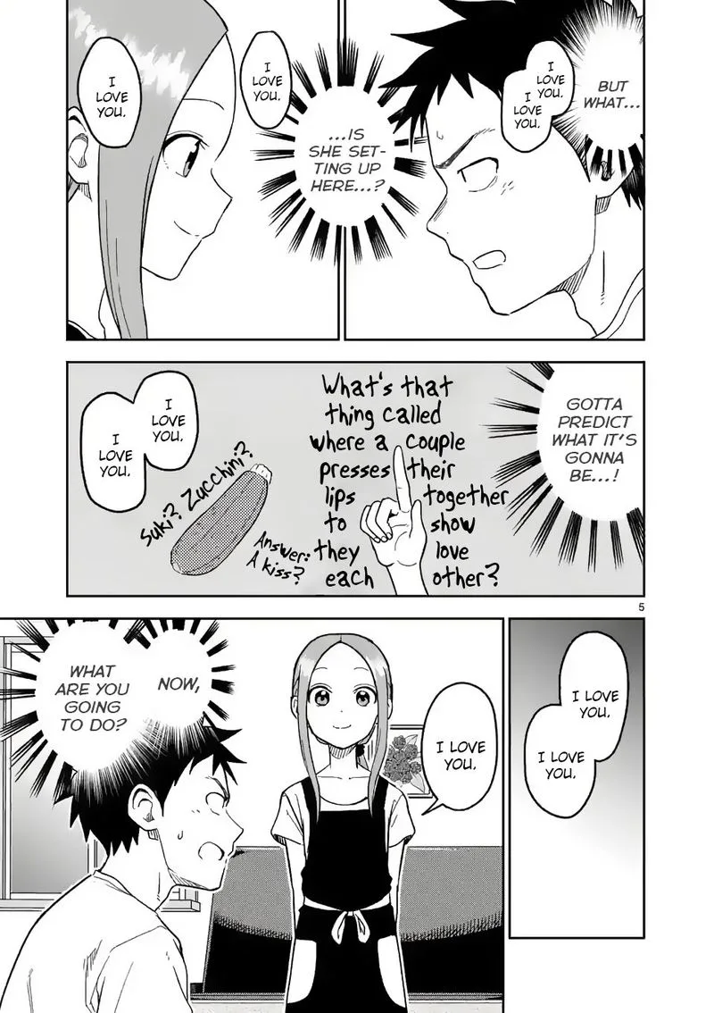Karakai Jouzu no (Moto) Takagi-san Chapter 149 page 5