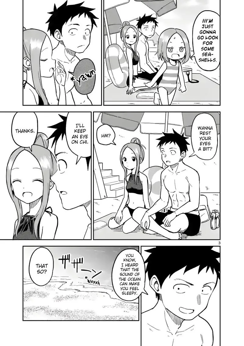 Karakai Jouzu no (Moto) Takagi-san Chapter 150 page 3