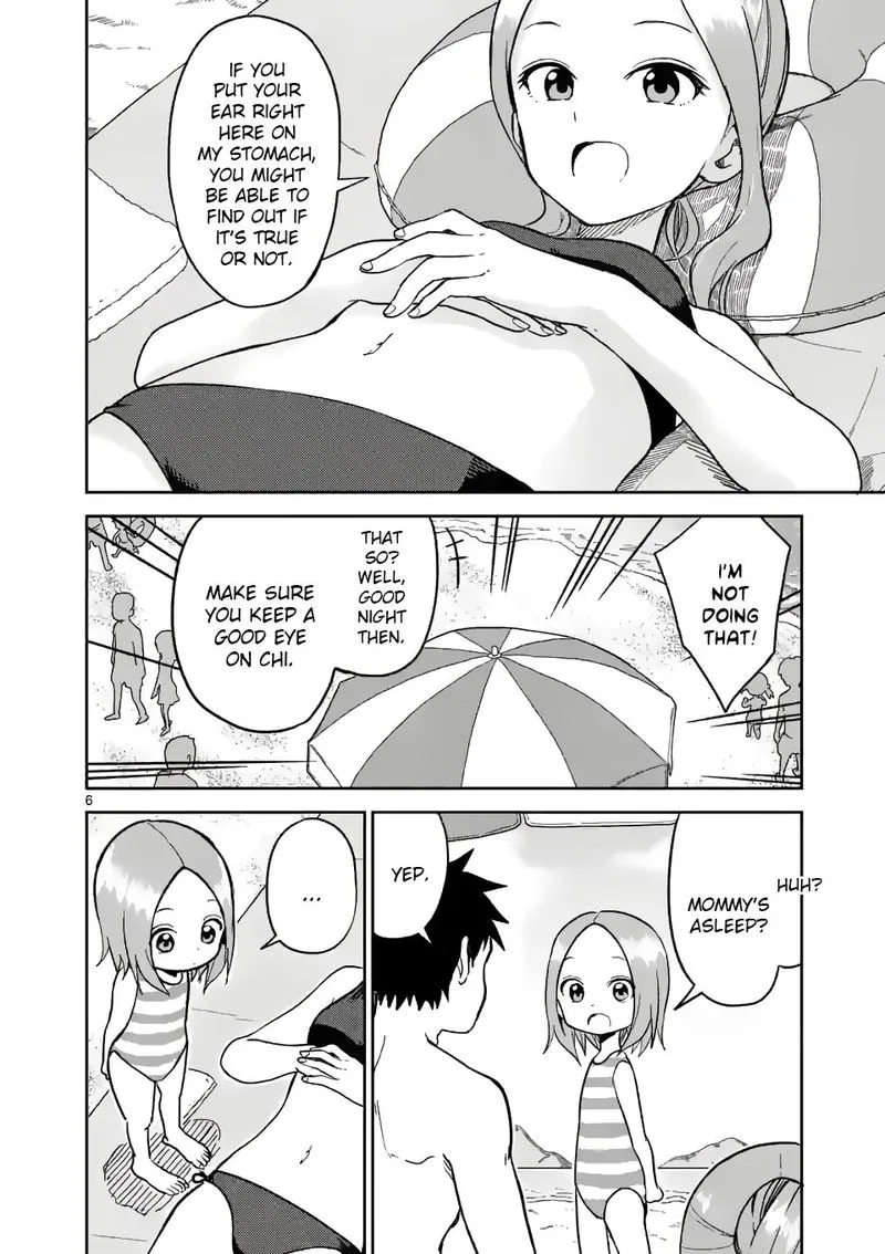 Karakai Jouzu no (Moto) Takagi-san Chapter 150 page 6