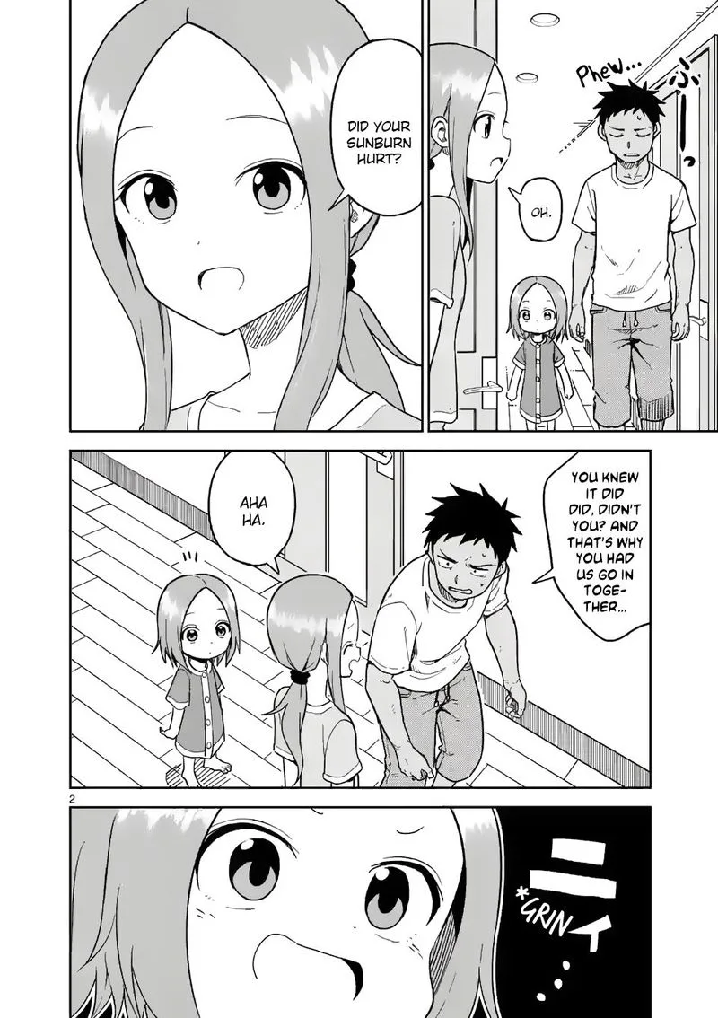 Karakai Jouzu no (Moto) Takagi-san Chapter 151 page 2