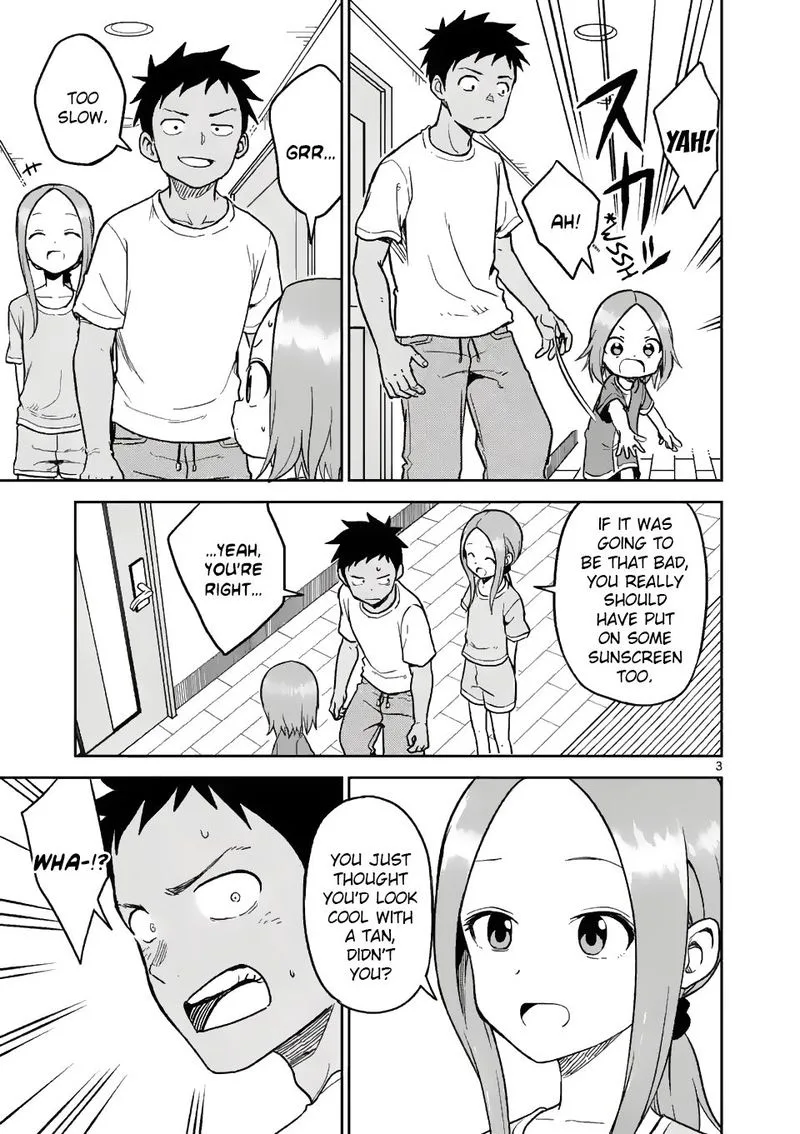 Karakai Jouzu no (Moto) Takagi-san Chapter 151 page 3