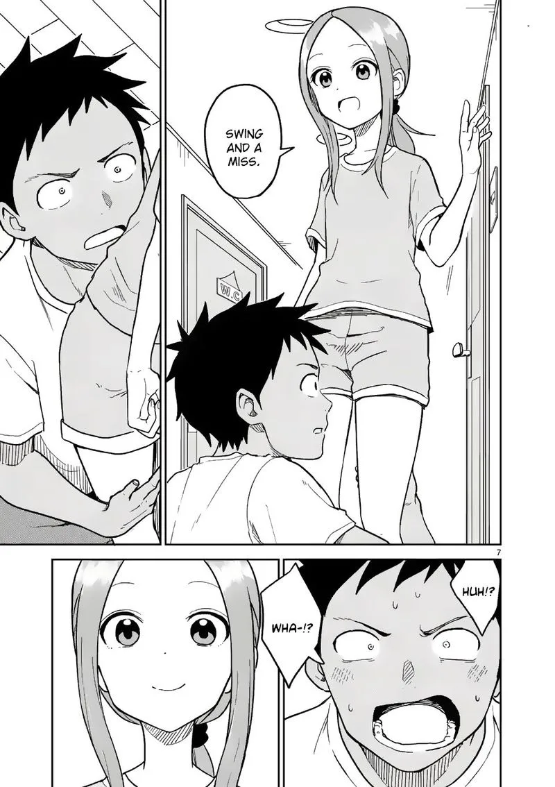 Karakai Jouzu no (Moto) Takagi-san Chapter 151 page 7