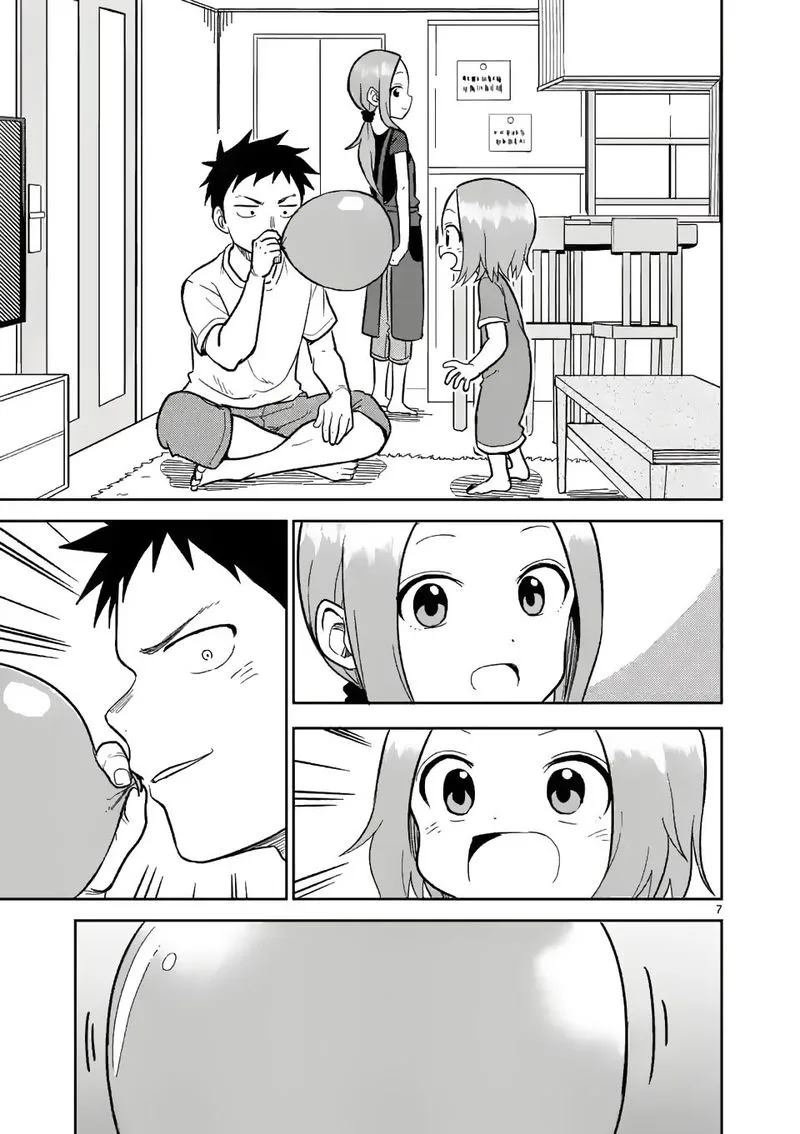 Karakai Jouzu no (Moto) Takagi-san Chapter 152 page 7