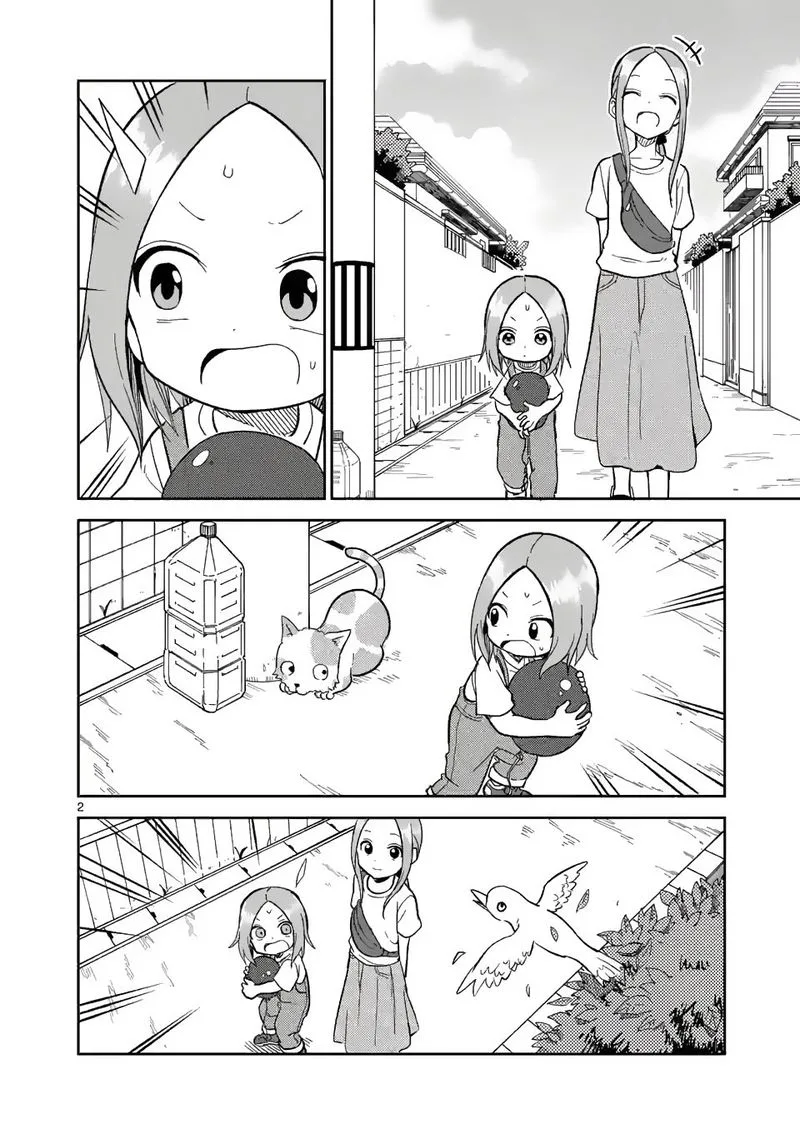 Karakai Jouzu no (Moto) Takagi-san Chapter 152 page 2
