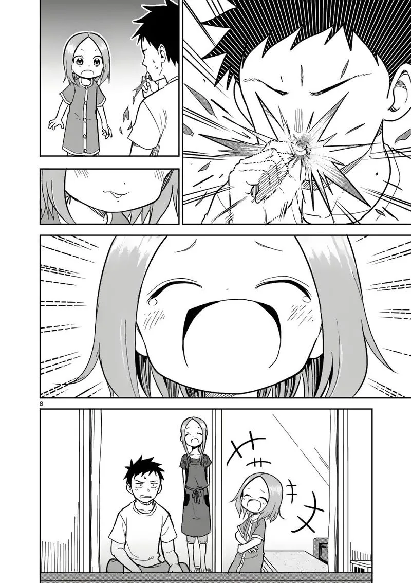 Karakai Jouzu no (Moto) Takagi-san Chapter 152 page 8