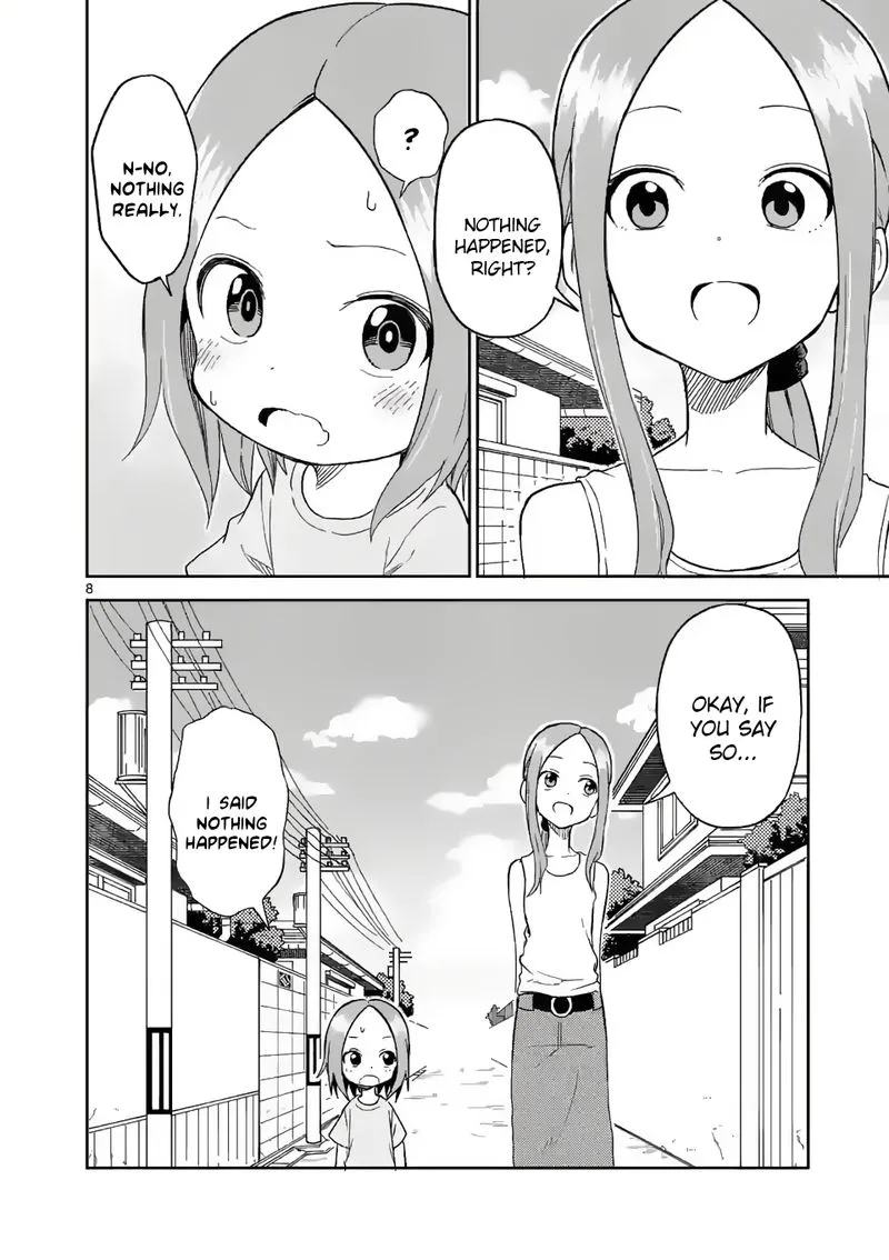 Karakai Jouzu no (Moto) Takagi-san Chapter 154 page 8