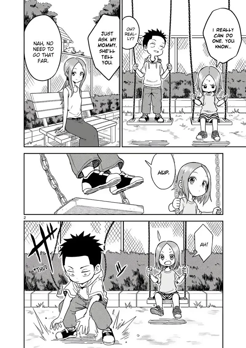 Karakai Jouzu no (Moto) Takagi-san Chapter 154 page 2