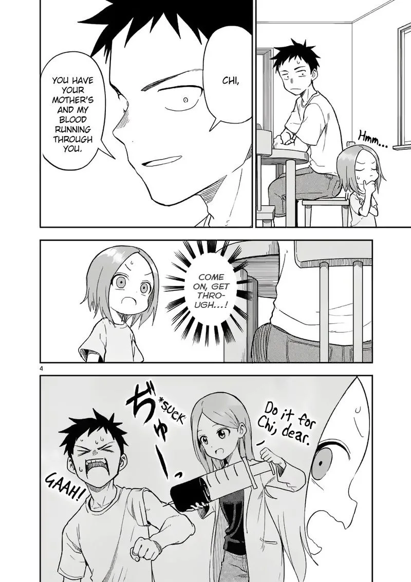 Karakai Jouzu no (Moto) Takagi-san Chapter 155 page 4