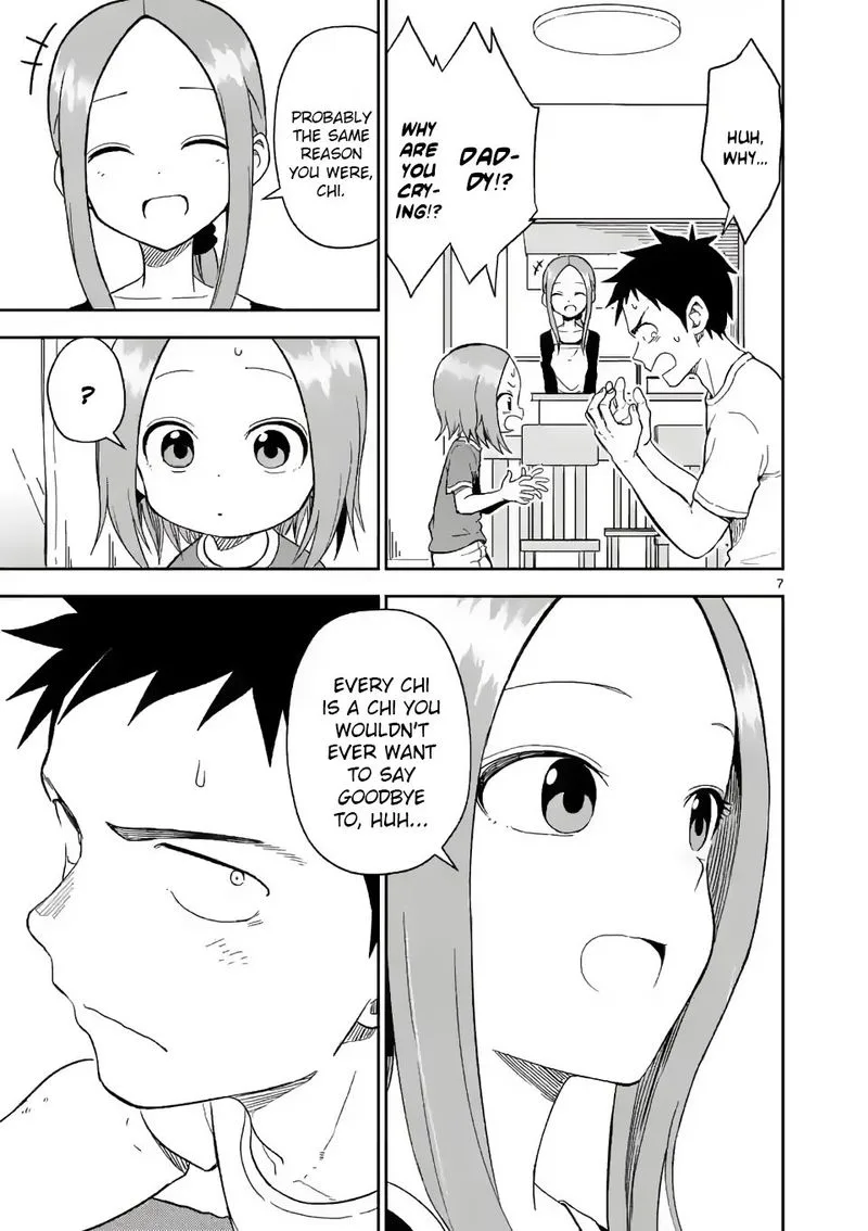 Karakai Jouzu no (Moto) Takagi-san Chapter 156 page 7