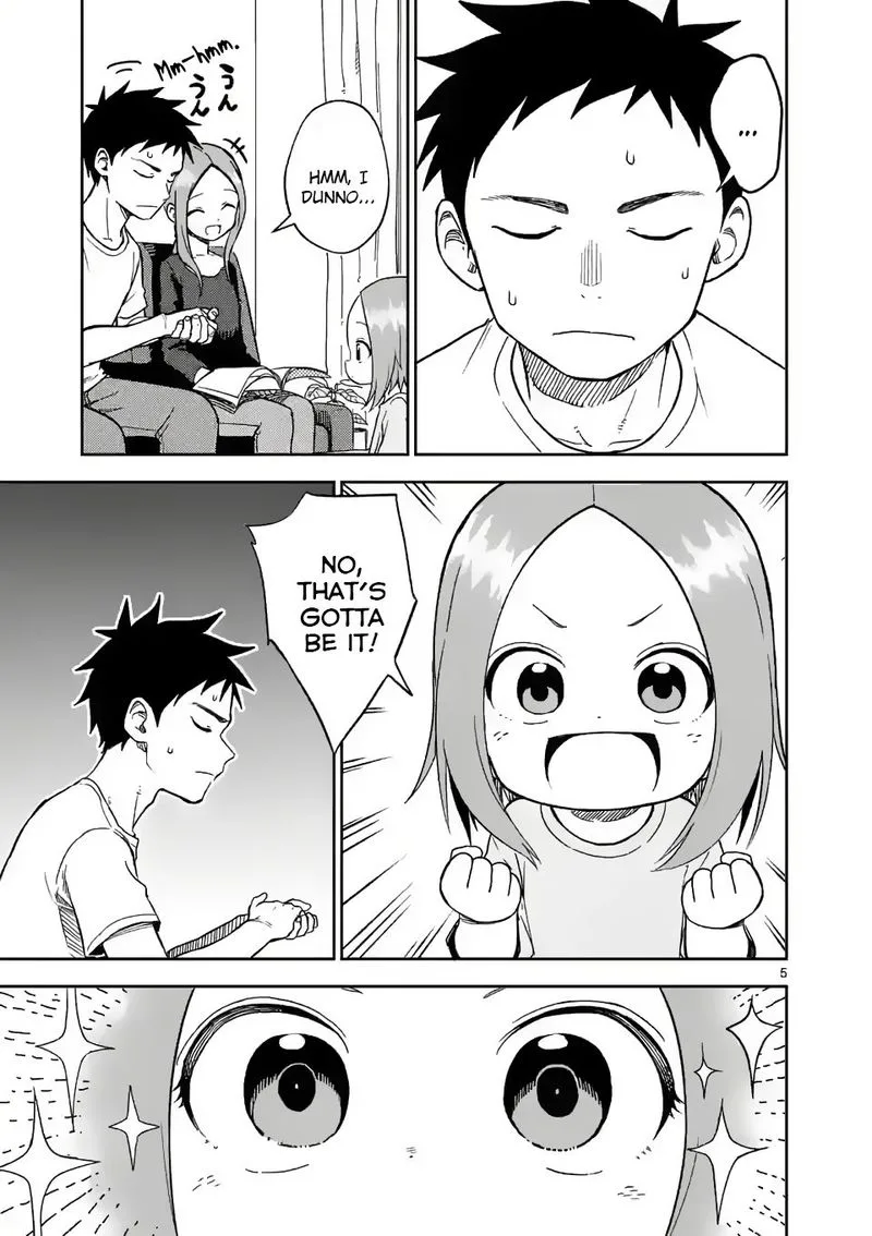 Karakai Jouzu no (Moto) Takagi-san Chapter 157 page 5