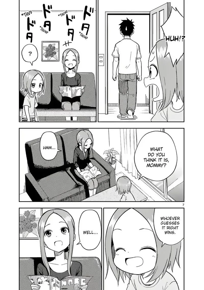 Karakai Jouzu no (Moto) Takagi-san Chapter 157 page 7
