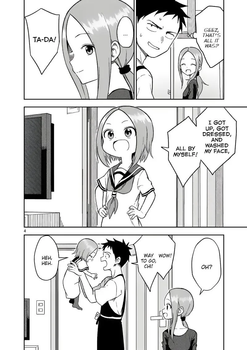 Karakai Jouzu no (Moto) Takagi-san Chapter 158 page 4