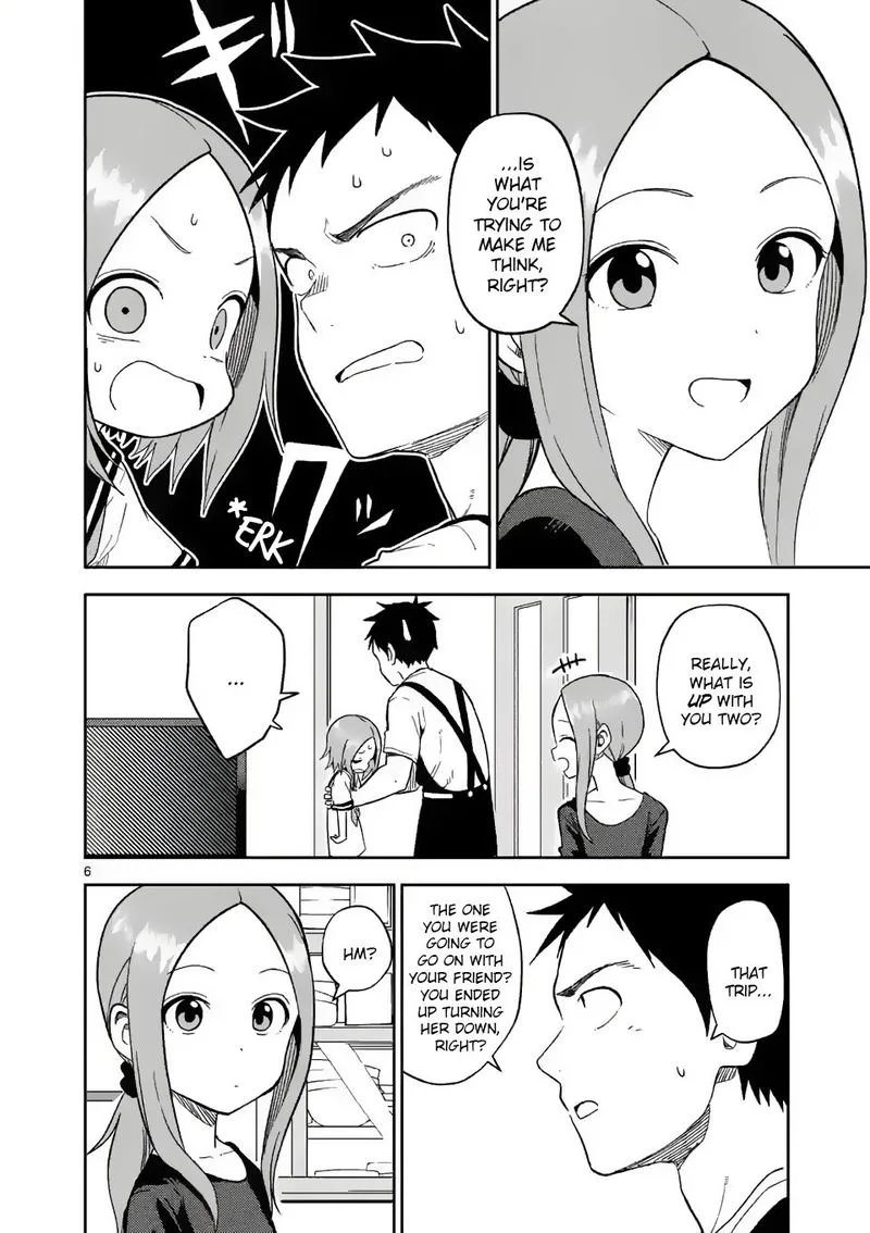 Karakai Jouzu no (Moto) Takagi-san Chapter 158 page 6