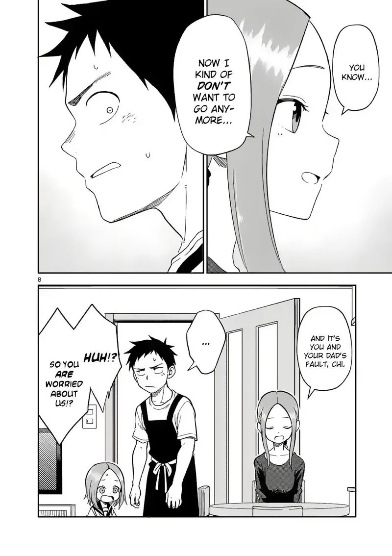Karakai Jouzu no (Moto) Takagi-san Chapter 158 page 8