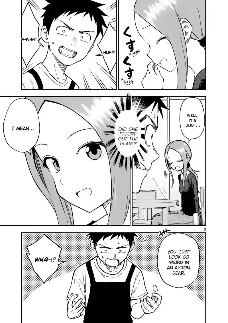 Karakai Jouzu no (Moto) Takagi-san Chapter 158 page 3