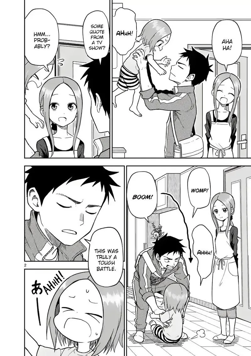 Karakai Jouzu no (Moto) Takagi-san Chapter 159 page 2