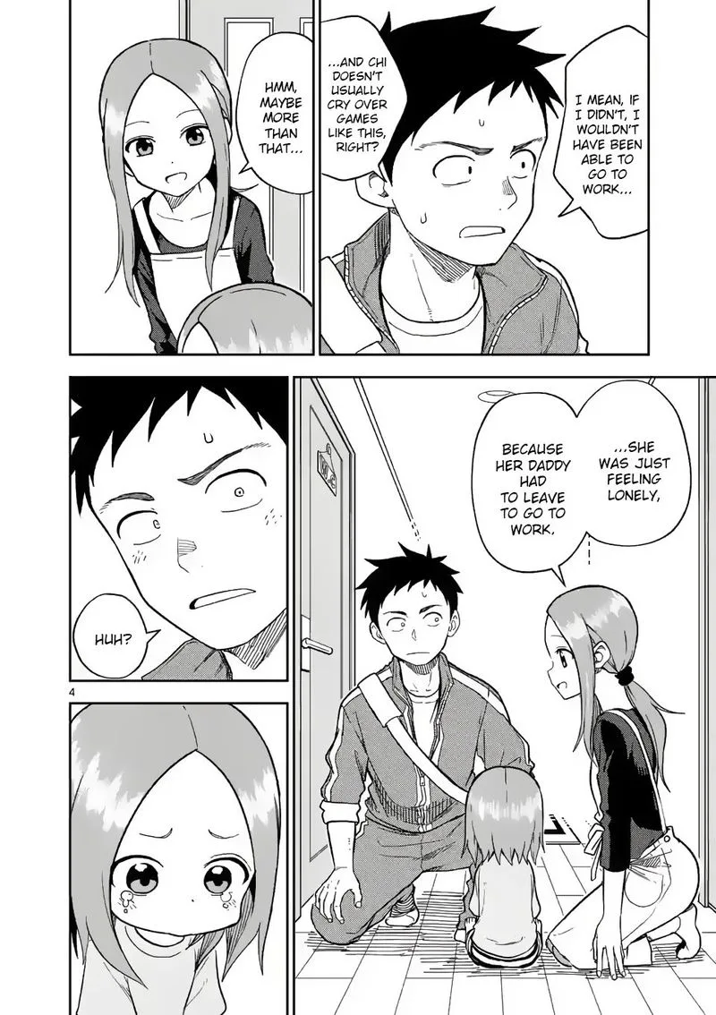 Karakai Jouzu no (Moto) Takagi-san Chapter 159 page 4