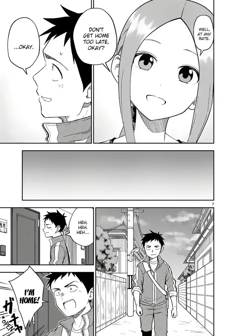 Karakai Jouzu no (Moto) Takagi-san Chapter 159 page 7