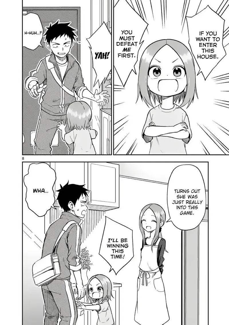 Karakai Jouzu no (Moto) Takagi-san Chapter 159 page 8