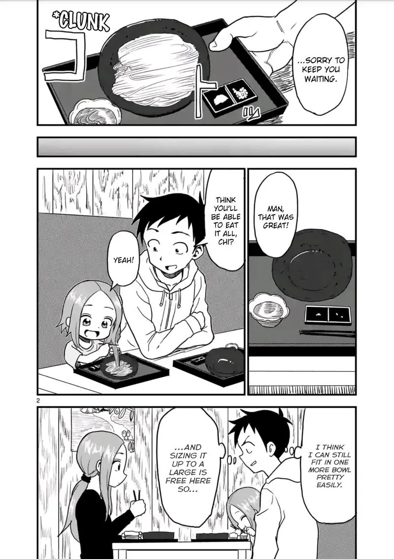 Karakai Jouzu no (Moto) Takagi-san Chapter 16 page 2