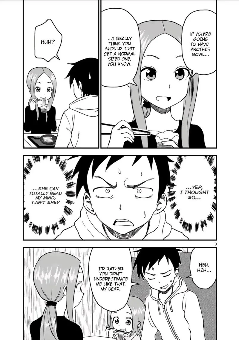 Karakai Jouzu no (Moto) Takagi-san Chapter 16 page 3