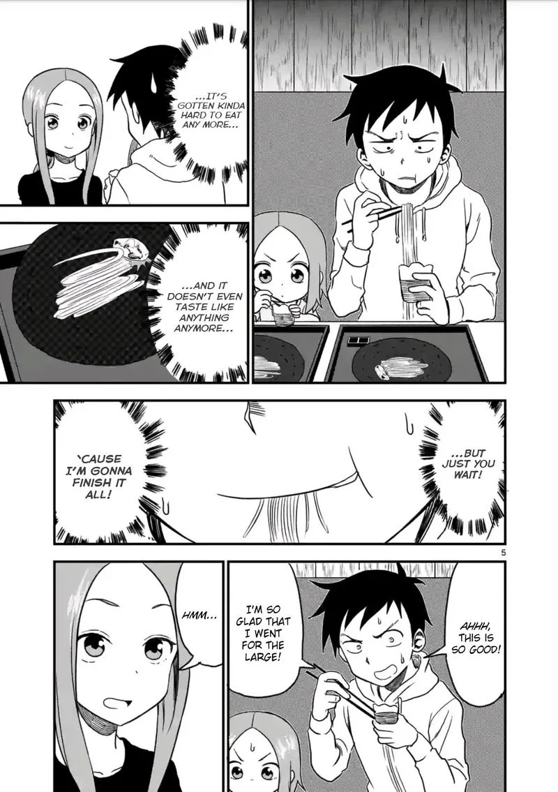 Karakai Jouzu no (Moto) Takagi-san Chapter 16 page 5
