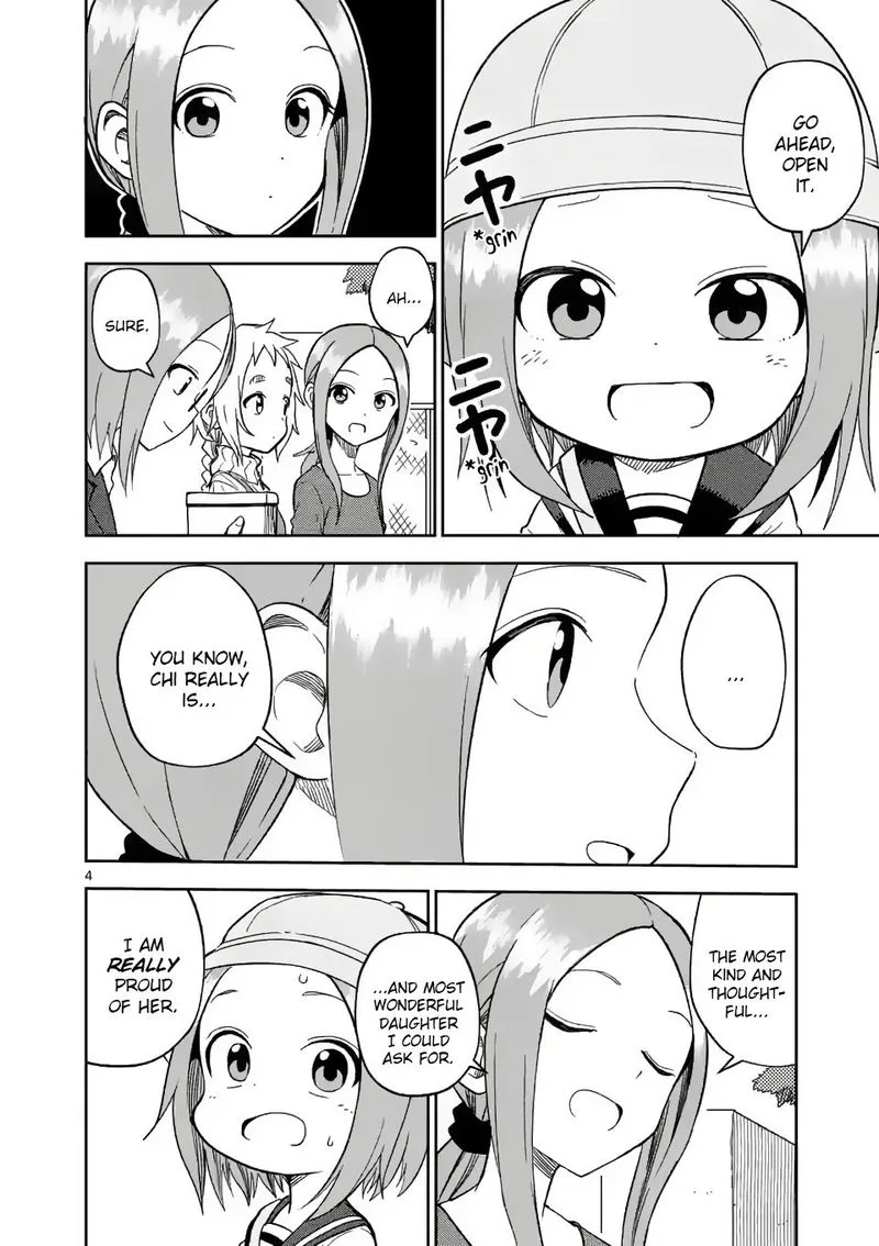Karakai Jouzu no (Moto) Takagi-san Chapter 160 page 4