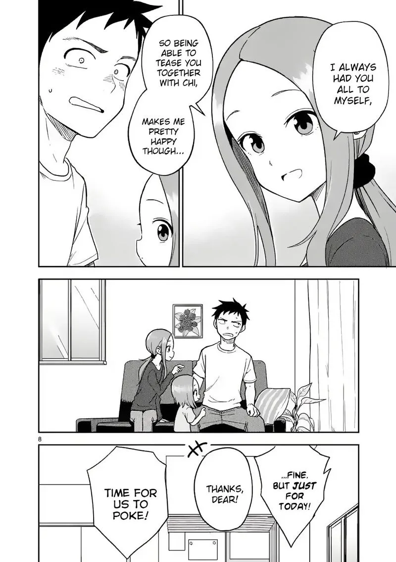 Karakai Jouzu no (Moto) Takagi-san Chapter 161 page 8