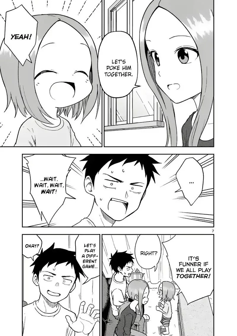 Karakai Jouzu no (Moto) Takagi-san Chapter 161 page 7