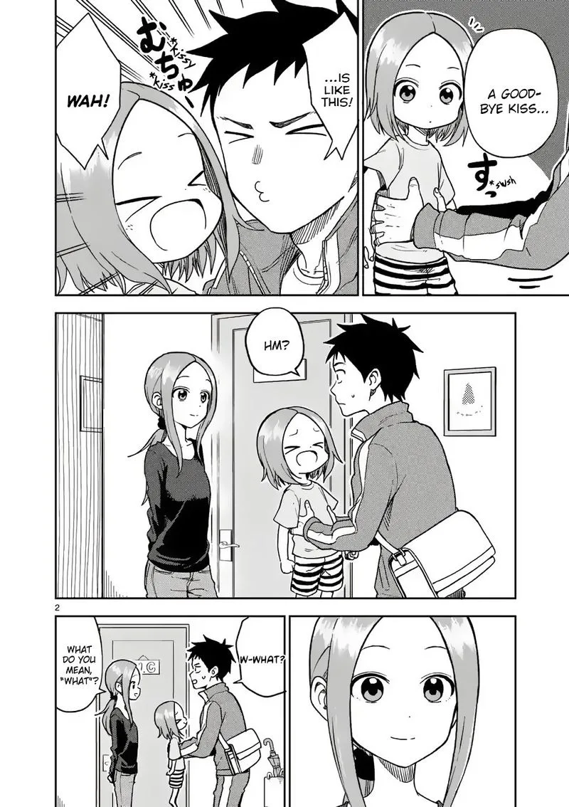 Karakai Jouzu no (Moto) Takagi-san Chapter 162 page 2