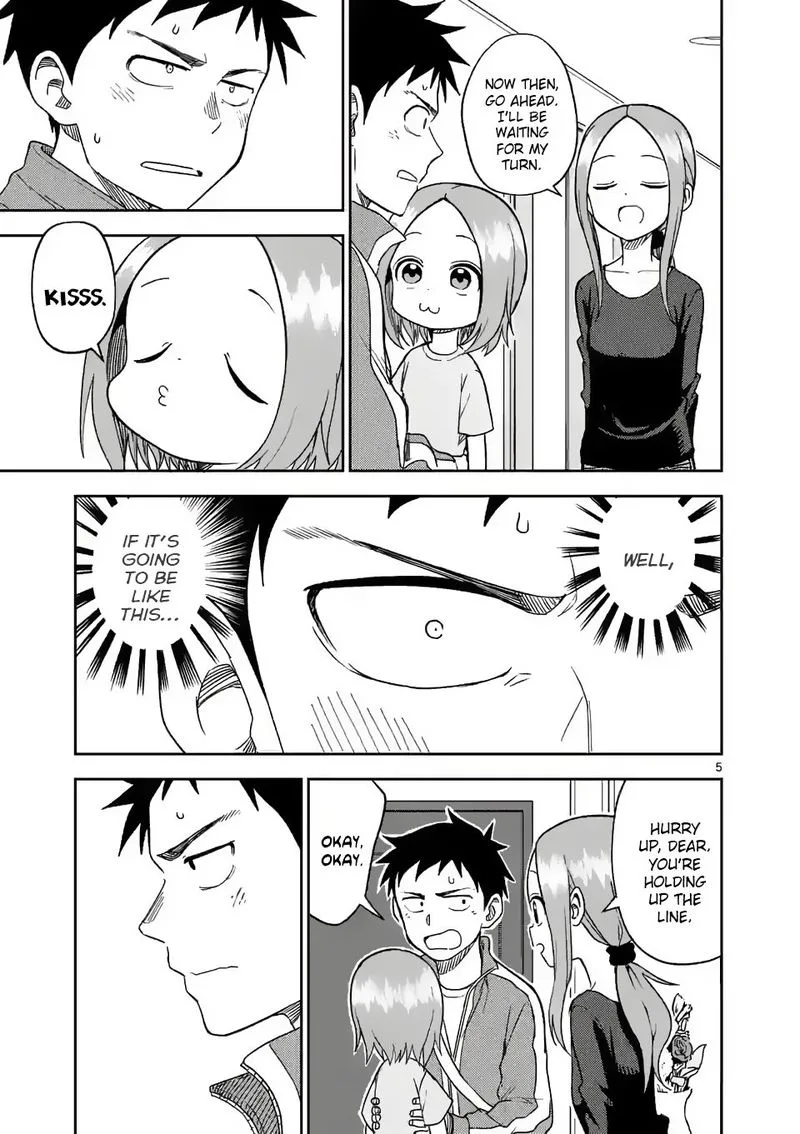 Karakai Jouzu no (Moto) Takagi-san Chapter 162 page 5