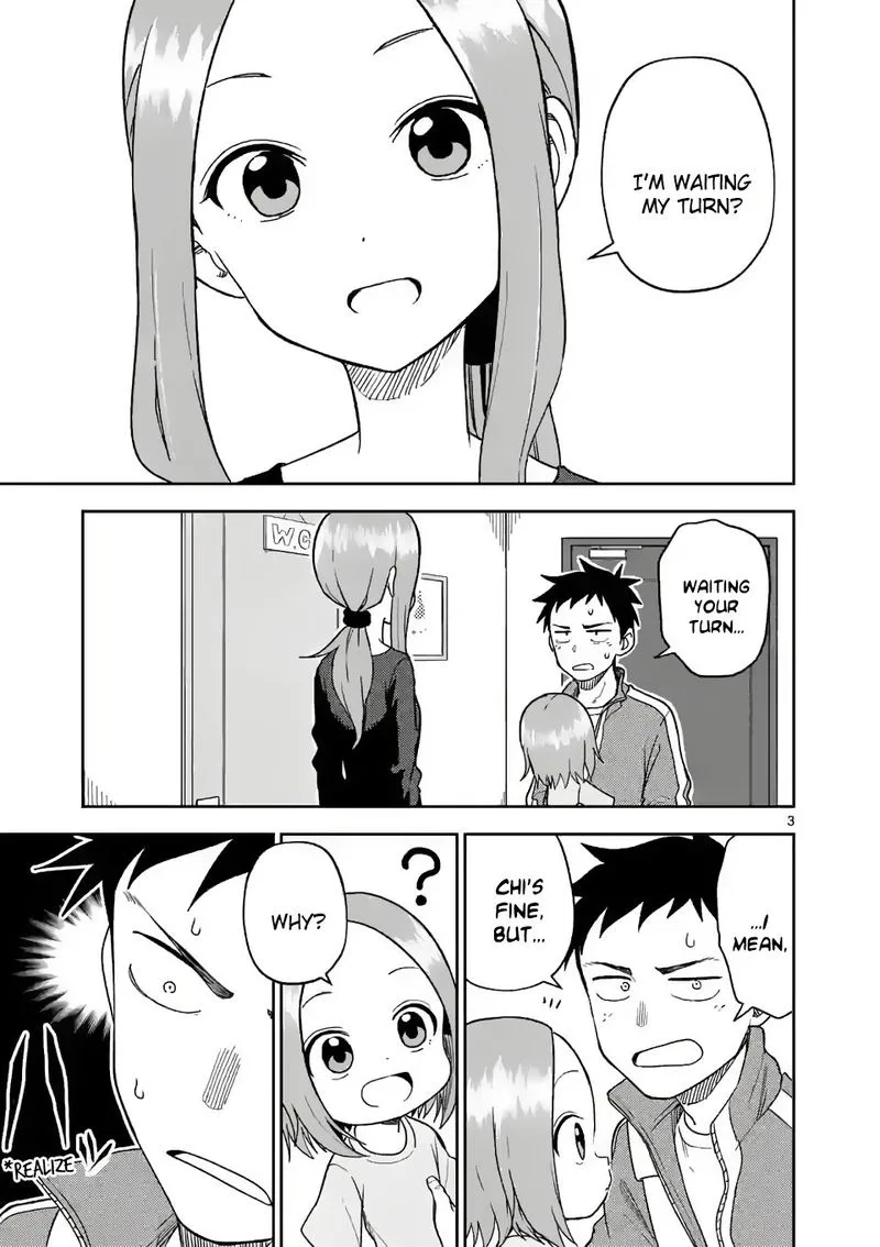Karakai Jouzu no (Moto) Takagi-san Chapter 162 page 3