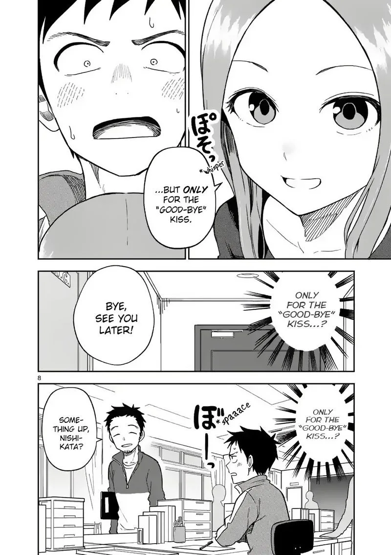 Karakai Jouzu no (Moto) Takagi-san Chapter 162 page 8
