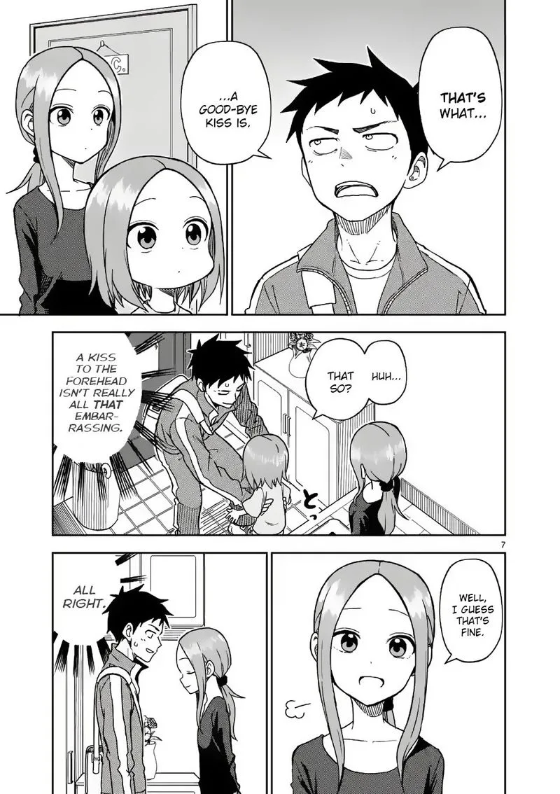 Karakai Jouzu no (Moto) Takagi-san Chapter 162 page 7