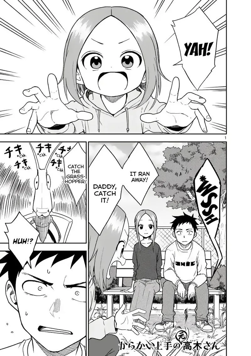 Karakai Jouzu no (Moto) Takagi-san Chapter 163 page 1