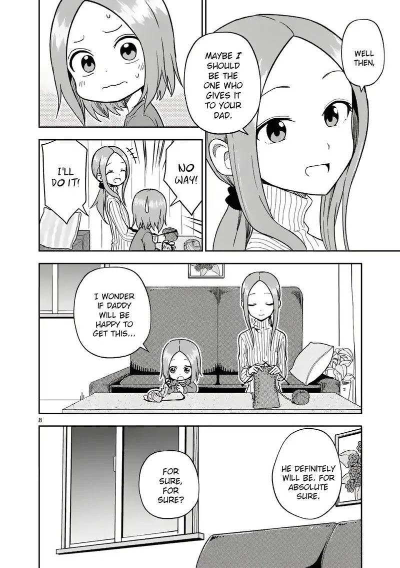 Karakai Jouzu no (Moto) Takagi-san Chapter 164 page 8