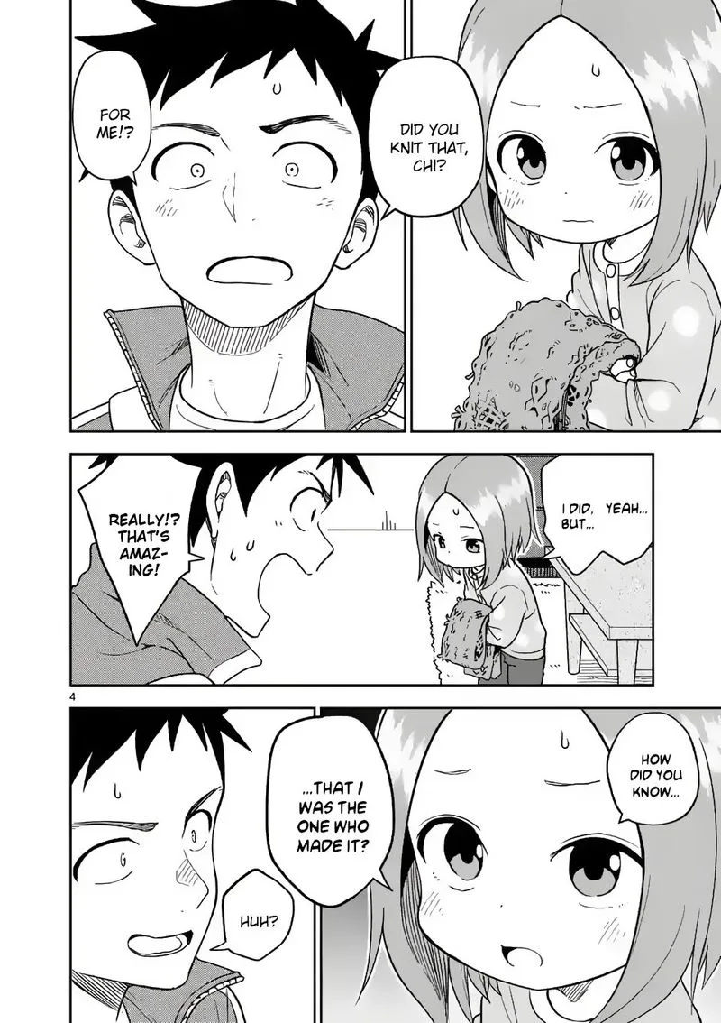 Karakai Jouzu no (Moto) Takagi-san Chapter 165 page 4