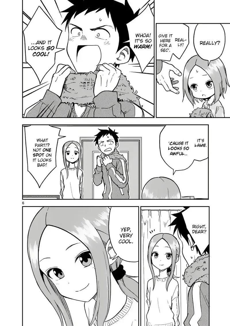 Karakai Jouzu no (Moto) Takagi-san Chapter 165 page 6
